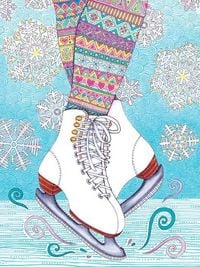 Produktbild: Hello Angel Lined Journal Skates
