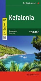 Produktbild: Kefalonia, Stra&szlig;enkarte 1:50.000, freytag & berndt