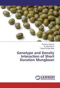 Produktbild: Genotype and Density Interaction of Short Duration Mungbean