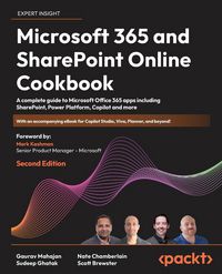 Produktbild: Microsoft 365 and SharePoint Online Cookbook - Second Edition