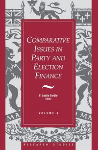 Produktbild: Comparative Issues in Party and Election Finance