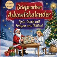 Produktbild: Briefmarken-Adventskalender: Quiz-Buch mit Fragen und R&auml;tsel
