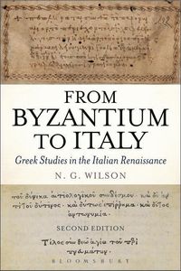 Produktbild: Wilson, N: From Byzantium to Italy