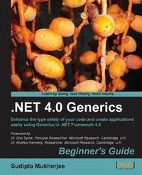 Produktbild: .NET 4.0 Generics Beginner's Guide