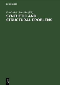 Produktbild: Synthetic and Structural Problems