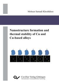 Produktbild: Nanostructure formation and thermal stability of Cu and Cu-based alloys