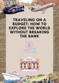 Produktbild: Traveling on a Budget: How to Explore the World Without Breaking the Bank