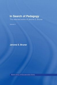 Produktbild: Bruner, J: In Search of Pedagogy Volume II