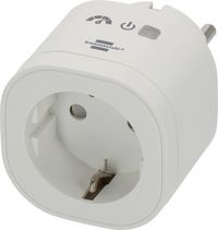 Produktbild: Brennenstuhl 1294880 Wi-Fi Smarte WLAN-Steckdose Innenbereich, Steckdose 3680W