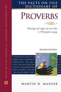 Produktbild: Manser, M:  The Facts on File Dictionary of Proverbs