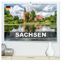 Produktbild: Die deutschen Bundesl&auml;nder - Sachsen (hochwertiger Premium Wandkalender 2026 DIN A2 quer), Kunstdruck in Hochglanz