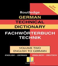 Bild vom Artikel German Technical Dictionary (Volume 2) vom Autor Routledge