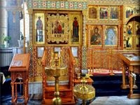 Produktbild: CALVENDO Puzzle Ikonostase der Tatiana-Kathedrale in Tscheboksary 1000 Teile Lege-Gr&ouml;&szlig;e 640 x 480 cm Foto-Puzzle Bild von Henning von L&ouml;wis of Menar