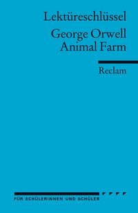 Produktbild: Lekt&uuml;reschl&uuml;ssel zu George Orwell: Animal Farm