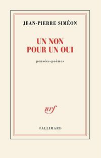 Produktbild: Un non pour un oui : pens&eacute;es-po&egrave;mes