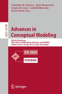 Produktbild: Advances in Conceptual Modeling