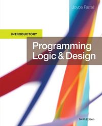 Produktbild: Programming Logic and Design, Introductory