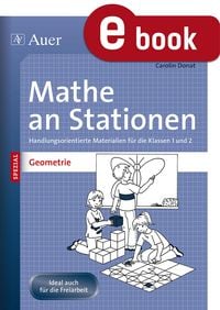 Produktbild: Mathe an Stationen Spezial: Geometrie 1/2