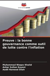 Produktbild: Preuve : la bonne gouvernance comme outil de lutte contre l'inflation