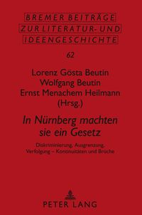 Produktbild: In Nuernberg machten sie ein Gesetz
