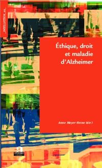 Produktbild: Ethique, droit et maladie d'Alzheimer