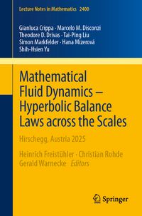 Produktbild: Mathematical Fluid Dynamics &ndash; Hyperbolic Balance Laws across the Scales