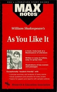 Produktbild: As You Like It (MAXNotes Literature Guides)