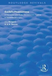 Produktbild: Berggren, J: Euclid's Phaenomena