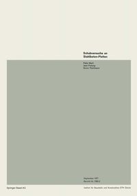 Produktbild: Schubversuche an Stahlbeton-Platten