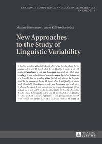 Bild vom Artikel New Approaches to the Study of Linguistic Variability vom Autor Markus Bieswanger