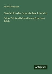 Produktbild: Geschichte der Lateinischen Literatur