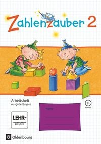 Produktbild: Zahlenzauber - Mathematik f&uuml;r Grundschulen - Ausgabe Bayern 2014 - 2. Jahrgangsstufe