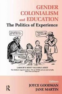 Produktbild: Gender, Colonialism and Education