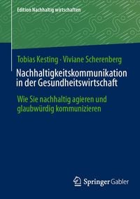 Produktbild: Nachhaltigkeitskommunikation in der Gesundheitswirtschaft
