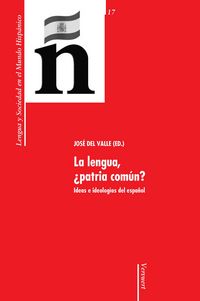 Produktbild: La lengua, patria com&uacute;n?
