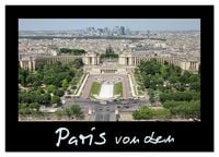 Produktbild: Paris von oben (Wandkalender 2026 DIN A4 quer), CALVENDO Monatskalender