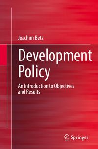 Bild vom Artikel Development Policy vom Autor Joachim Betz