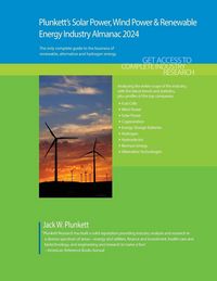 Produktbild: Plunkett's Solar Power, Wind Power & Renewable Energy Industry Almanac 2024