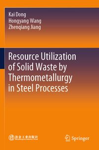 Produktbild: Resource Utilization of Solid Waste by Thermometallurgy in Steel Processes