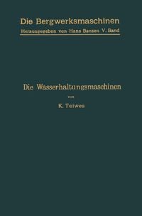 Produktbild: Die Wasserhaltungsmaschinen