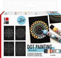 Produktbild: Marabu Dot Pen Set Mandala 4x25ml