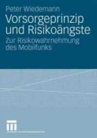 Produktbild: Vorsorgeprinzip und Risiko&auml;ngste