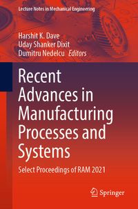 Produktbild: Recent Advances in Manufacturing Processes and Systems