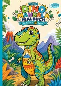 Produktbild: Mein Dino Mandala Malbuch