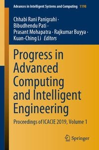 Produktbild: Progress in Advanced Computing and Intelligent Engineering