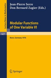 Produktbild: Modular Functions of One Variable VI
