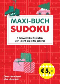 Produktbild: Maxi-Buch Weihnachtsausgabe Sudoku