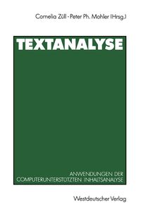 Produktbild: Textanalyse