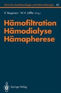 Produktbild: H&auml;mofiltration, H&auml;modialyse, H&auml;mapherese