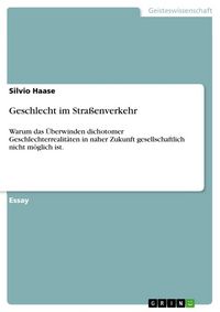 Produktbild: Geschlecht im Stra&szlig;enverkehr